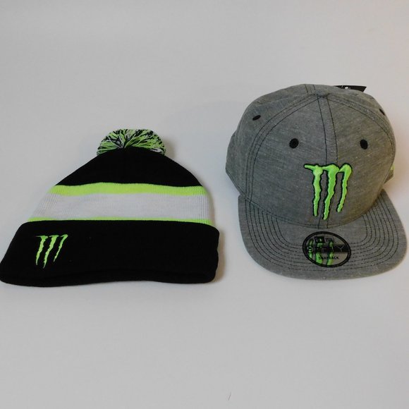 New Era Accessories Monster Energy Hat Skateboarder Hat Motocross